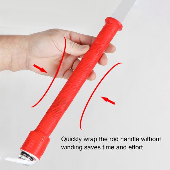 Silicone Fishing Rod Handle Cover Non-slip Lightweight 17-32MM Fishing Pole Grip Handle