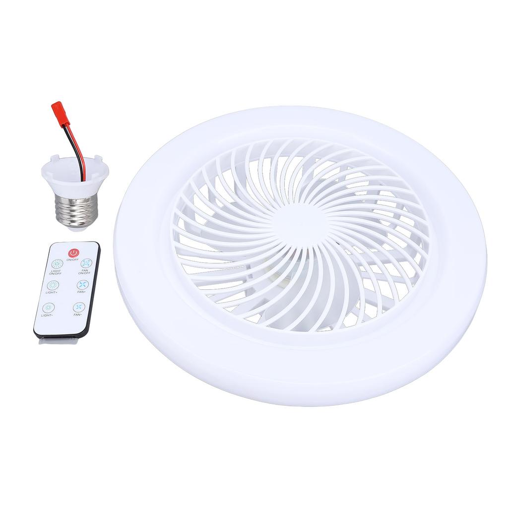 Ceiling Fan Light Dimmable Remote Control Speed Adjustable Energy Saving E27 E26 LED Ceiling Fan for