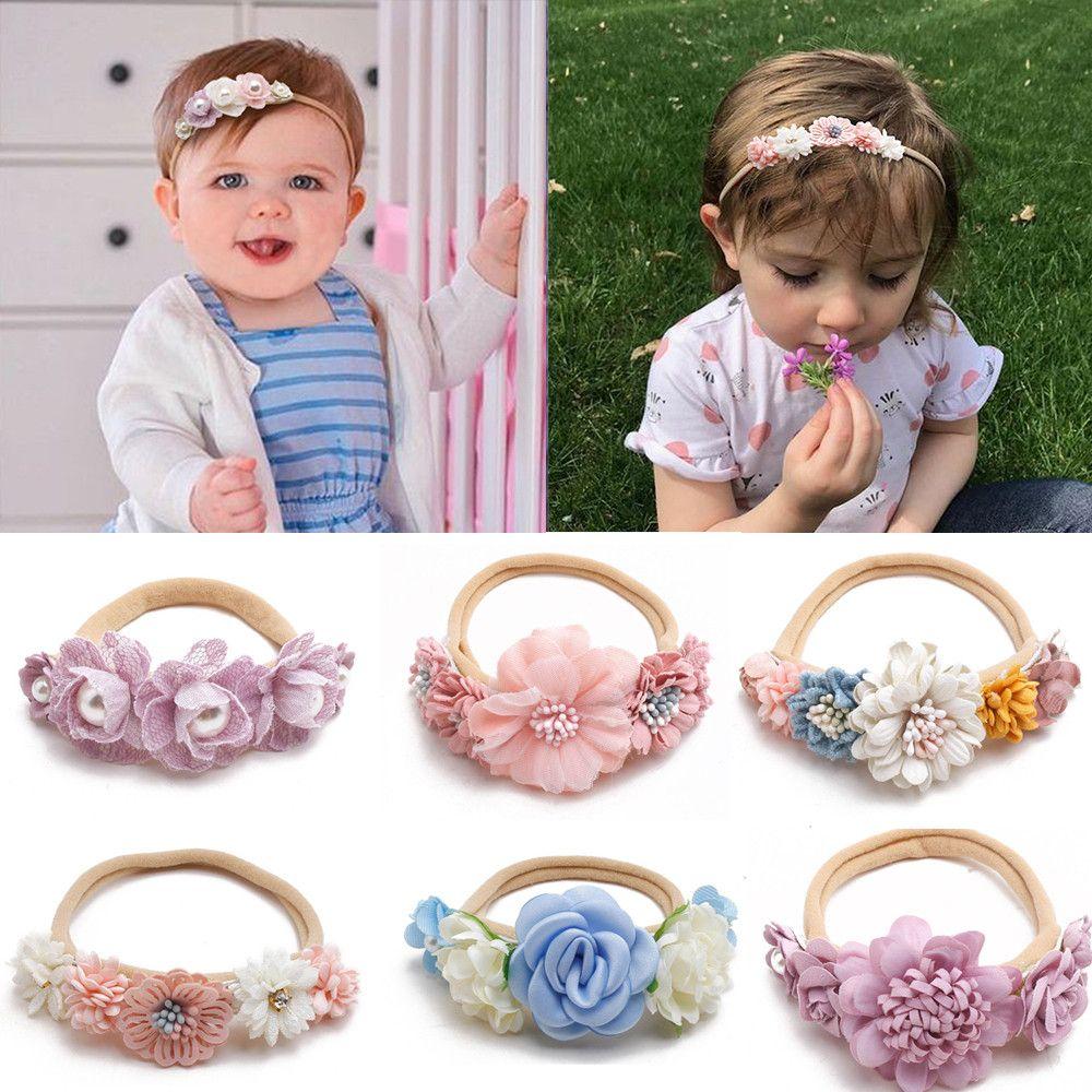 Cute Kids Accessories Headwear Toddler Headband Newborn Head Flower Baby Headband Hair Band