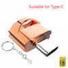 Tf Card Reader Tf Card To Type-C Card Reader Otg Adapter Карта памяти To Usb C High Speed For Mobile Phones Laptop B