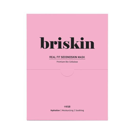 [Han Areum Songi PICK] Briskin Real Fit Second Skin Mask Moisture Intensive 10P,Korean Mask Pack