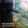 2W Mini Fish Tank  Filter  Pump Aquarium Sponge Filtering Accessories