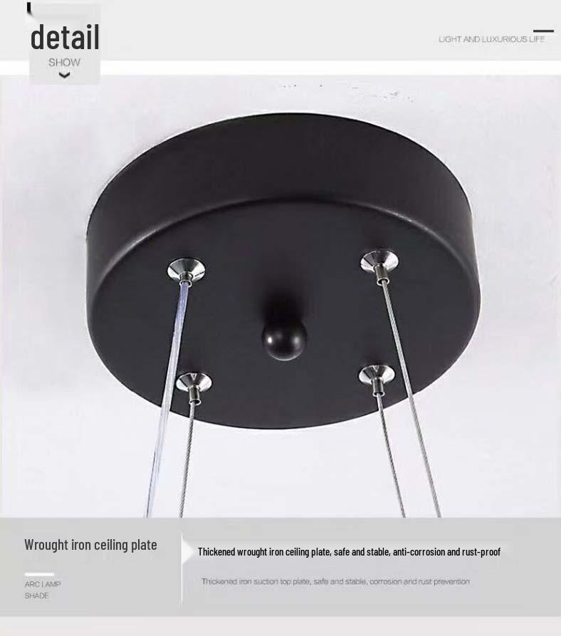 Постмодернистские светодиодные подвесные светильники для столовой или спальни