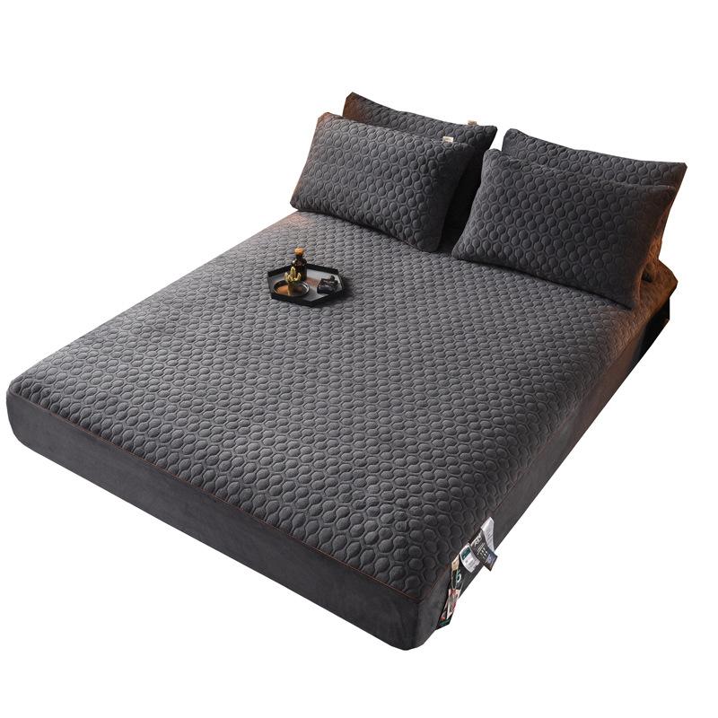 Новый графеновый молочный флис с хлопчатобумажной простыней, теплое и быстро нагревающееся покрывало, защитный чехол для дома Simmons