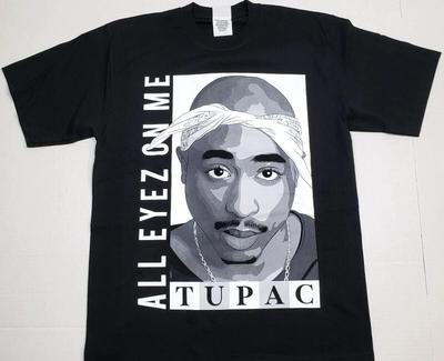 Футболка Тупак Шакур 2Pac Рэп Хип-Хоп Легенда Мужская 100% Хлопок
