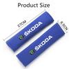 YCGG5 Fashion Padded Car Shoulder Pad With Shoulder Pad Set for Skoda Octavia Fabia Kamiq Kapoq Kodiaq Rapid SCALA  Accessorie