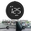 Универсальный автомобильный HUD G1 Smart Digital Gauge GPS-система бортовой компьютер цифровой проекционный дисплей автоматический спидометр для всех автомобилей