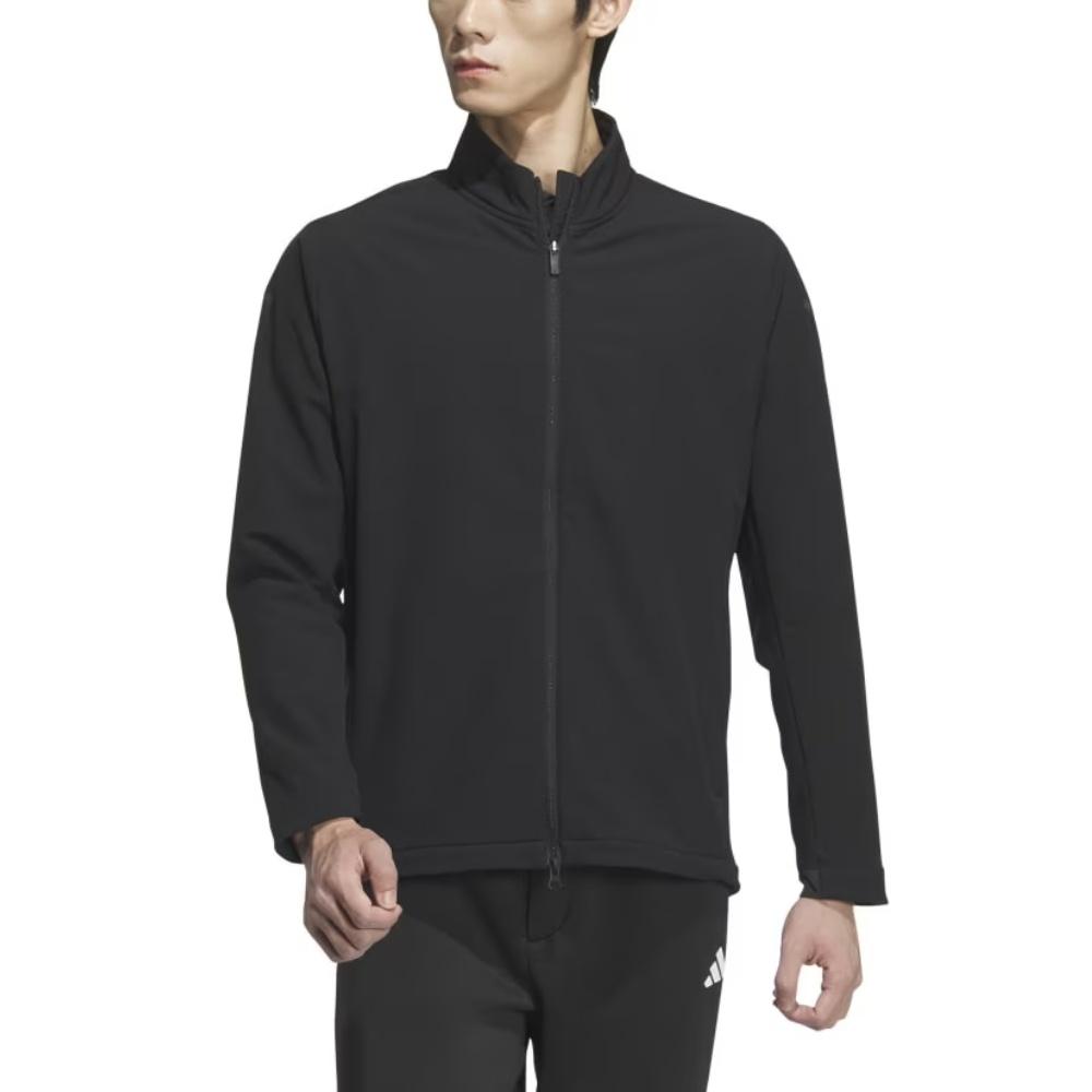 Adidas FG 3-Way Solid Color Влагоотводящая теплая куртка на молнии Мужские куртки Черный IM7312