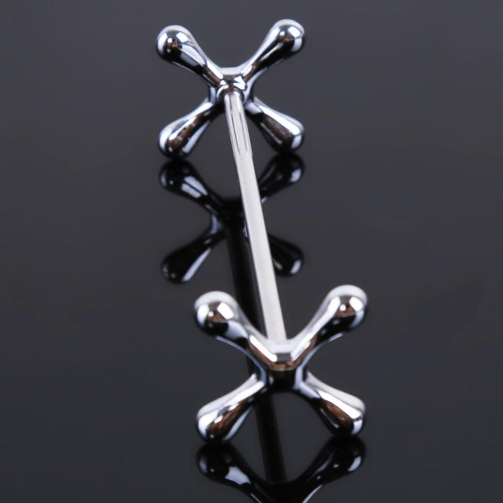 Прекрасная маленькая собачка подставка для палочек для еды искусство ремесло нержавеющая сталь декор