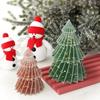 Yousheng Christmas Tree Silicone Candle Mold Food Grade Heat-Resistant Non-stick Easy Demolding DIY 3D Craft Mold