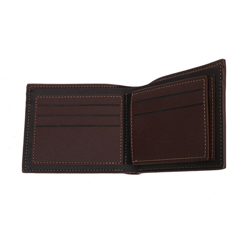 Винтажный мужской модный деловой короткий кошелек с отделениями для карт, многофункциональный мягкий держатель для кредитных карт из ПУ, кошельки, зажим для денег