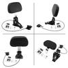 Черный комплект для крепления спинки водителя мотоцикла для Harley Touring CVO Street Glide Road King Classic 2009-2023