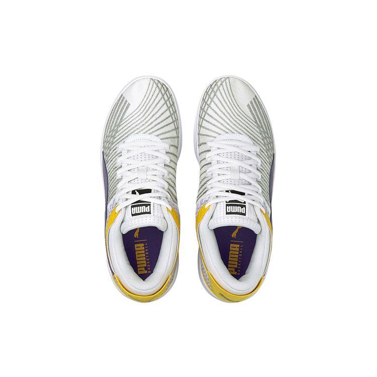 Puma Кроссовки Clyde All-Pro Coast 2 Coast - Lakers Unisex White Prism-Violet 195124-02