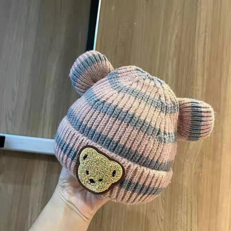 Уютный детский зимний комплект из шарфа и шапки - теплая защита ушей для мальчиков и девочек