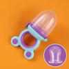 Baby Fruit Vegetable Food Bite Feeder Toddler Eat Extractor Pacifier Auxiliary Food Molars Gum Newborn Soonther Pacifiers