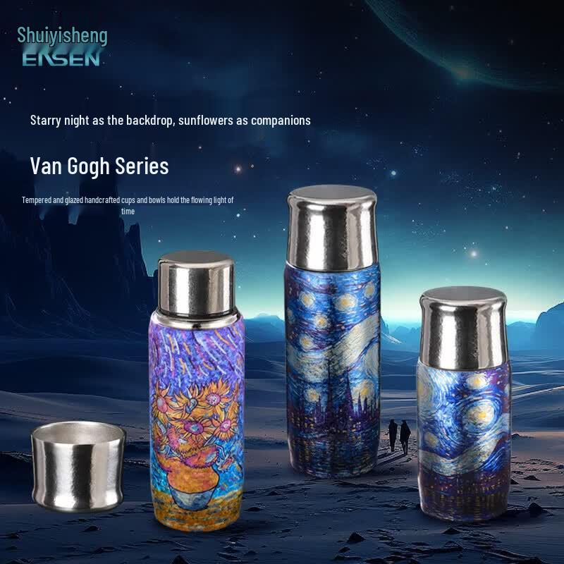 Термобутылка Shui Yisheng T80 из чистого титана