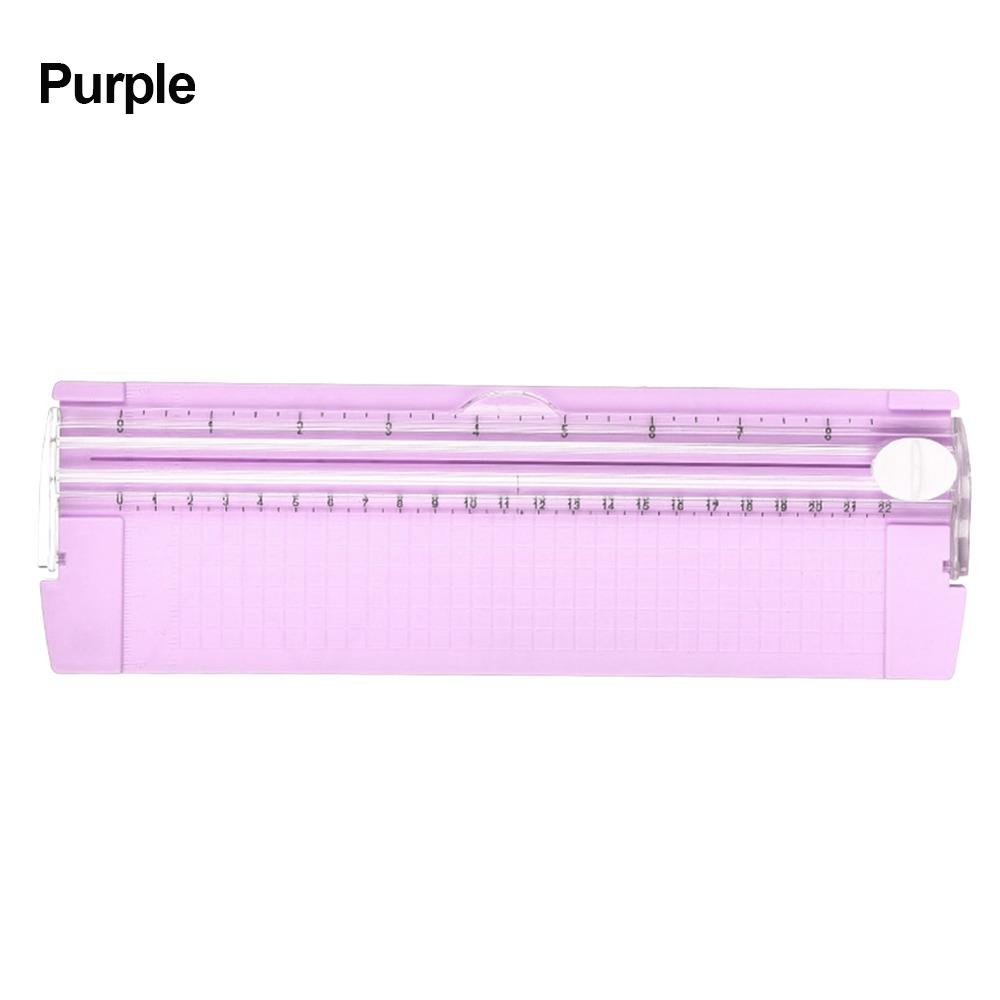 1Pcs Plastic Paper Trimmer A4 Paper Cutting Machine Durable Paper Slide Cutter Home Crafts Tool