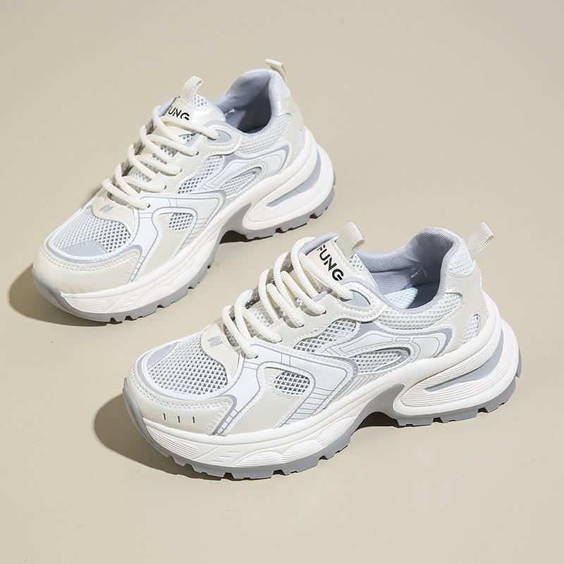 2024 осень новые кроссовки папы интернет-знаменитости такие же женские кроссовки на платформе прочные удобные дышащие кроссовки папы