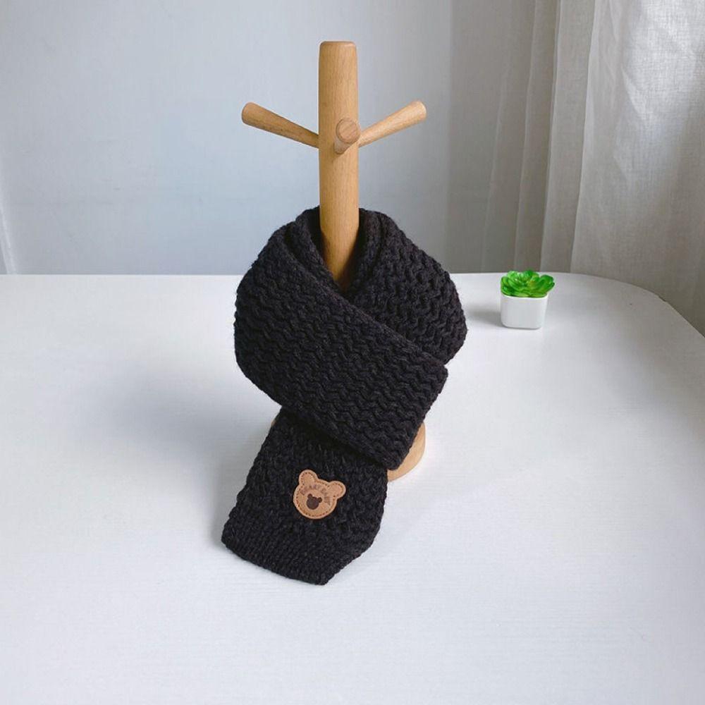 Warm Thicken Baby Hats and Scarf Windproof Baby Beanie Scarf 0-6y Kids Keep Warm Cap  Boys Girls