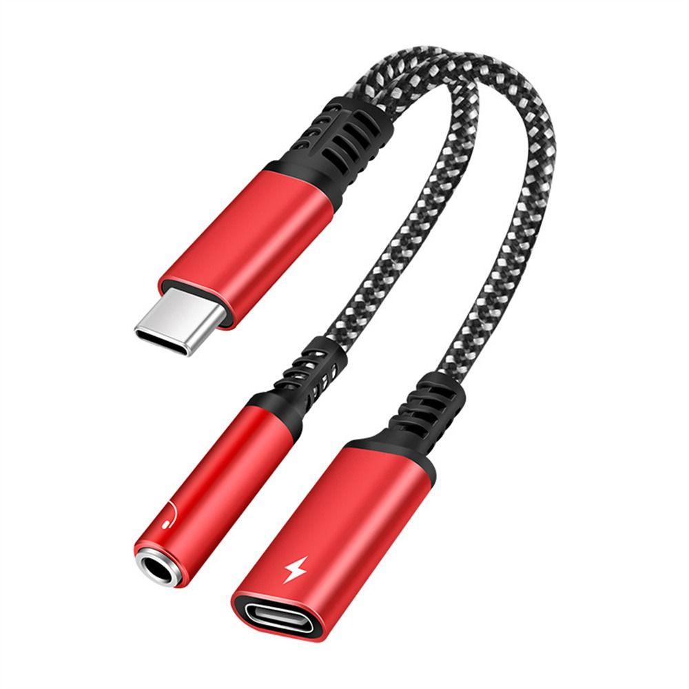 Jack Type C to Type C Type C To 3.5mm Jack Cable Converter OTG Cable Charging Cable Aux Converter