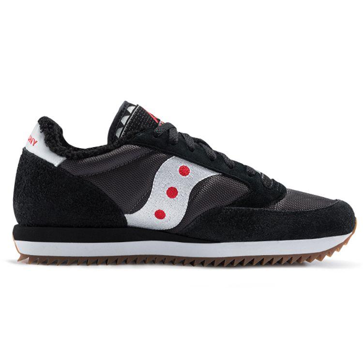 SAUCONY Jazz Original Vintage Low Top Retro Running Shoes Men Sneakers Black White Red S70511-1