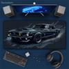 ПК Японский стиль Автомобильное искусство Настольный коврик Большой игровой коврик для мыши Нескользящая резиновая основа Прошитый край Клавиатурные коврики ПК для офисного декора