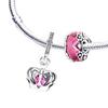Pandora Letter Logo 925 Silver Glass Bracelet Women bracelet ZT2999