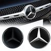 Car Sticker Hot 2026 For Benz 3D ABS logo The front grille star logo badge mirror bottom for Mercedes-Benz W167 GLC GLE CLS 2020