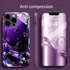 Современное фиолетовое жидкое искусство для чехла iPhone для чехла iPhone 17 Модный чехол fundas Стекло для iPhone 17 16 15 14 13 12 pm Pro Plus