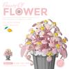 Potted Building Blocks Simulate Succulent Flower Bouquets, Creative Puzzle Block Toys, Eternal Flowers, Home Decoration