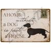 Бигль металлическая табличка винтажная для двери жестяная вывеска домашний интерьер картины Mancave настенные постеры украшение комнаты Декор художественные тарелки