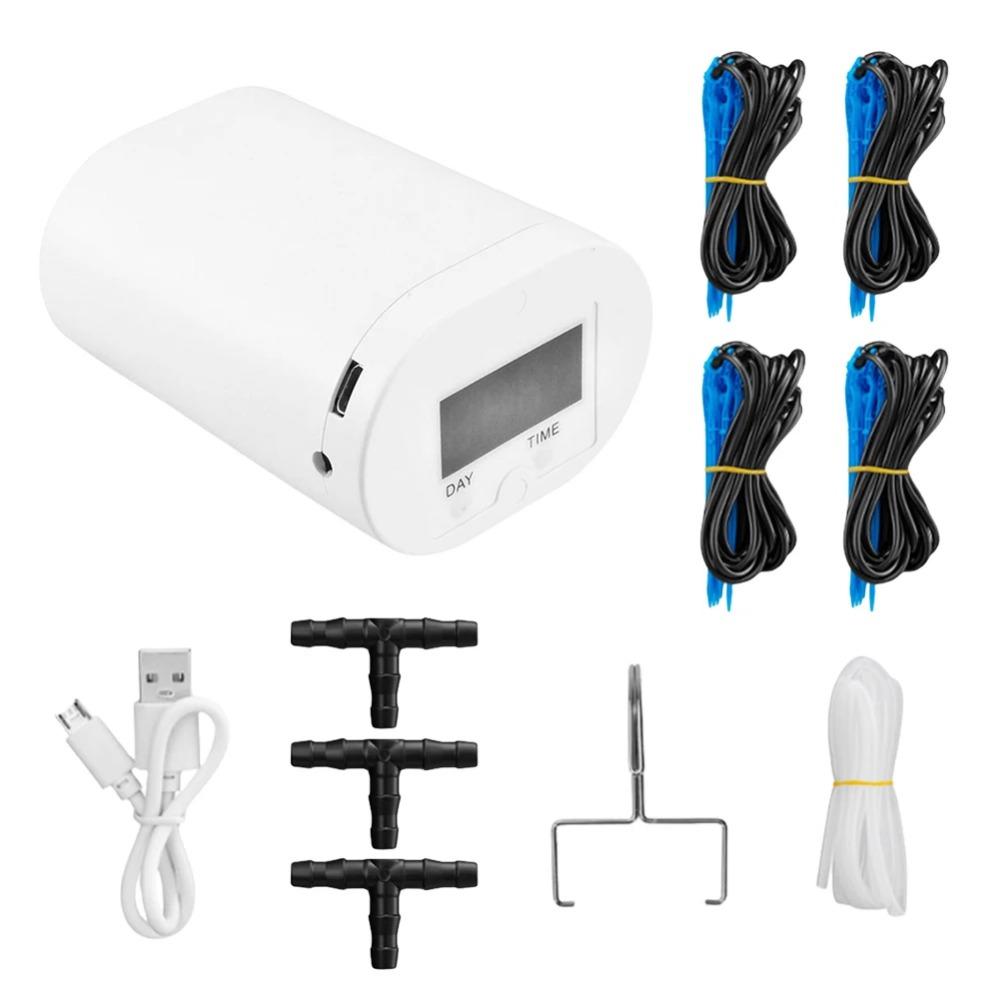 Automatic Drip Irrigation Device Adjustable Timer Waterers Home Sprinkler