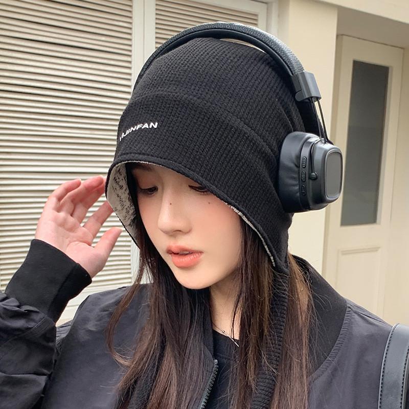 Knit Hat For Women With Warmth And Windproof Features For Autumn And Winter Casual Wear