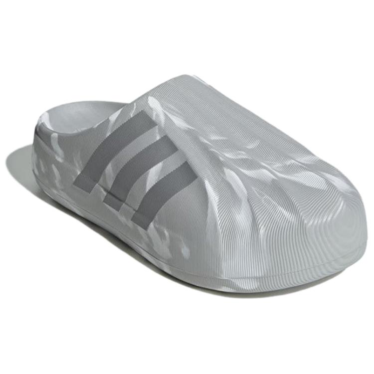 Adidas Originals Adifom Superstar Mule Comfortable Trendy Anti-Slip Closed-Toe Slippers Unisex Slippers Gray JI3154
