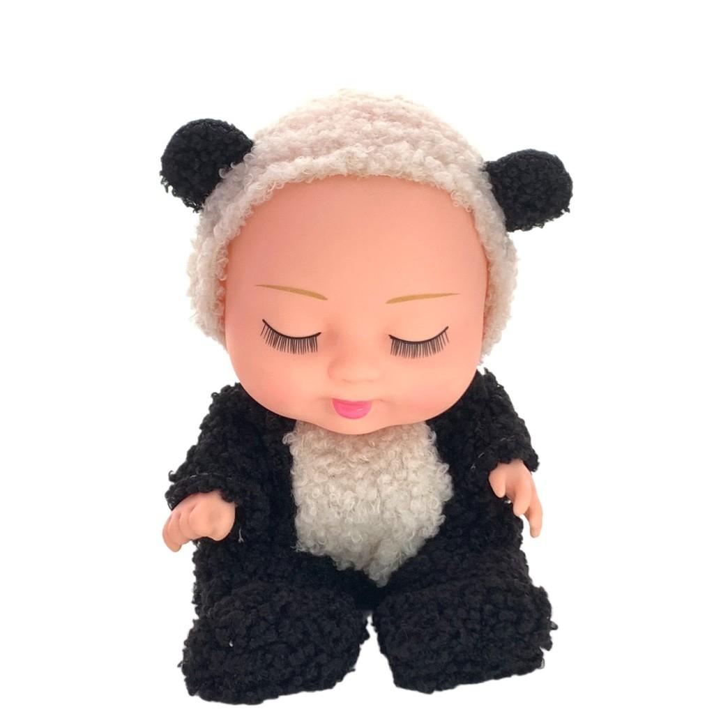 Очаровательная 8-дюймовая Спящая BJD Реалистичная Кукла Реборн Игрушка с Плюшевыми Нарядами Животных