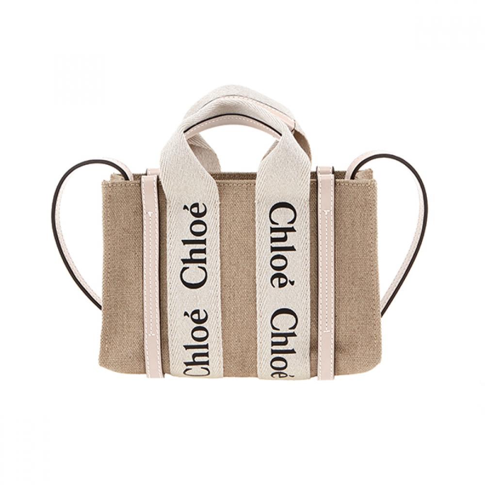 Chloe Woody Mini Top Handle Tote Bag 6j5 Chc22ap237i26