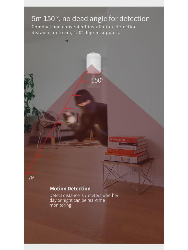 Датчик движения ZigBee Smart PIR для домашней автоматизации