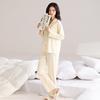 Paibangnu Milk Protein Home Clothes Autumn and Winter Long Sleeve Cardigan