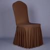 Hotel Wind Table and Chair Banquet Chair Cover Thickened Elastic Conference Hotel Wedding Special Oxford Skirt Hem Chair