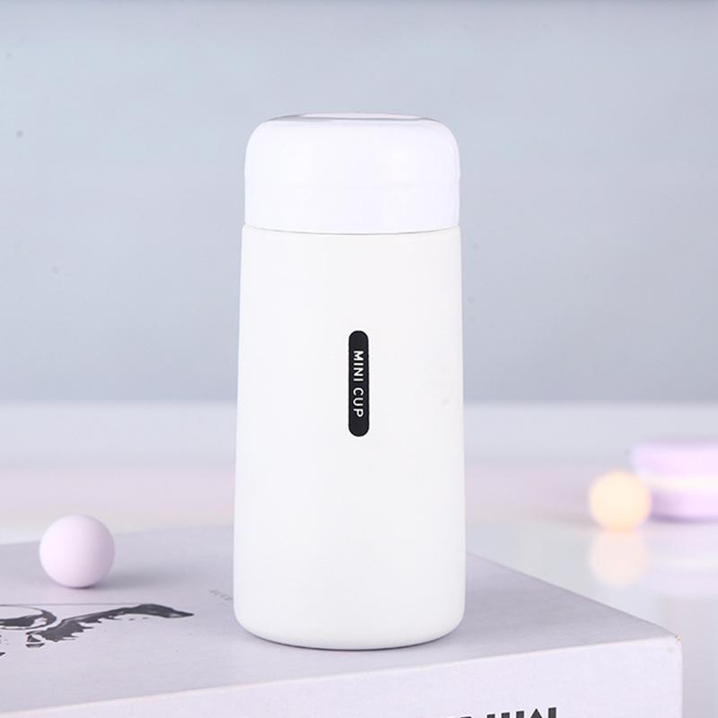 Удобная мини-чашка из нержавеющей стали, ультракомпактная портативная герметичная чашка для воды для мужчин и женщин, студенческая мода