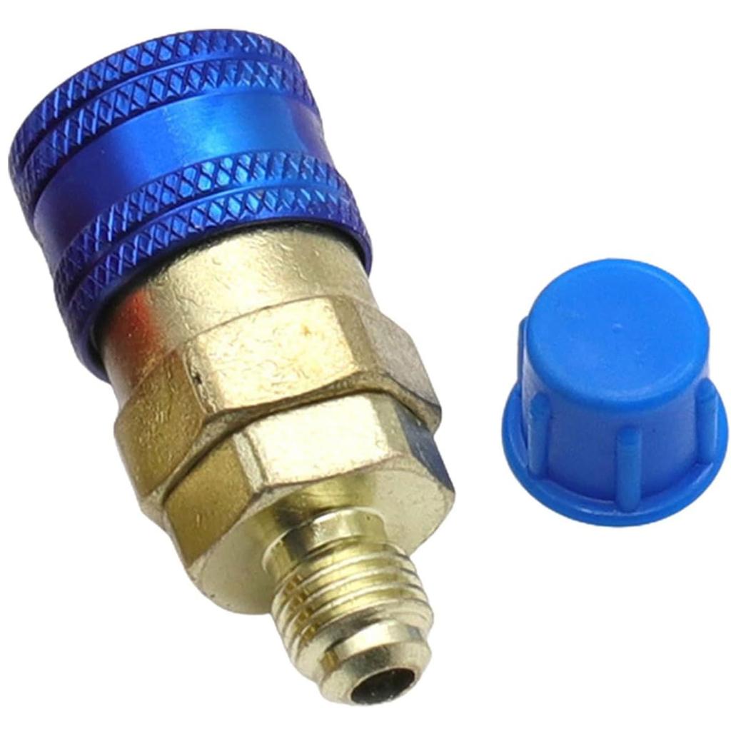 Быстроразъемные адаптеры для хладагента R134A, комплект переходников, быстроразъемные адаптеры для автомобилей и бытовой техники