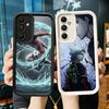 Чехол для телефона для Samsung Galaxy A17 A16 A15 A14 A13 Синий L-Lock Исаги Ёити A56 A36 A26 A55 A35 A25 A54 A34 A24 A53 A33 A23 A07 A