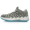 Li Ning WOW 2 Way Of Wade 2 Нескользящие Амортизация Устойчивые к истиранию Низкие Баскетбольные кроссовки Мужские Серый Синий ABAJ007-5