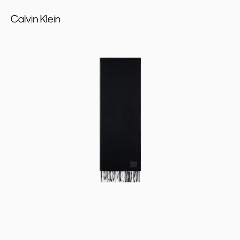 Calvin Klein Jeans Cashmere Blend Logo Scarf