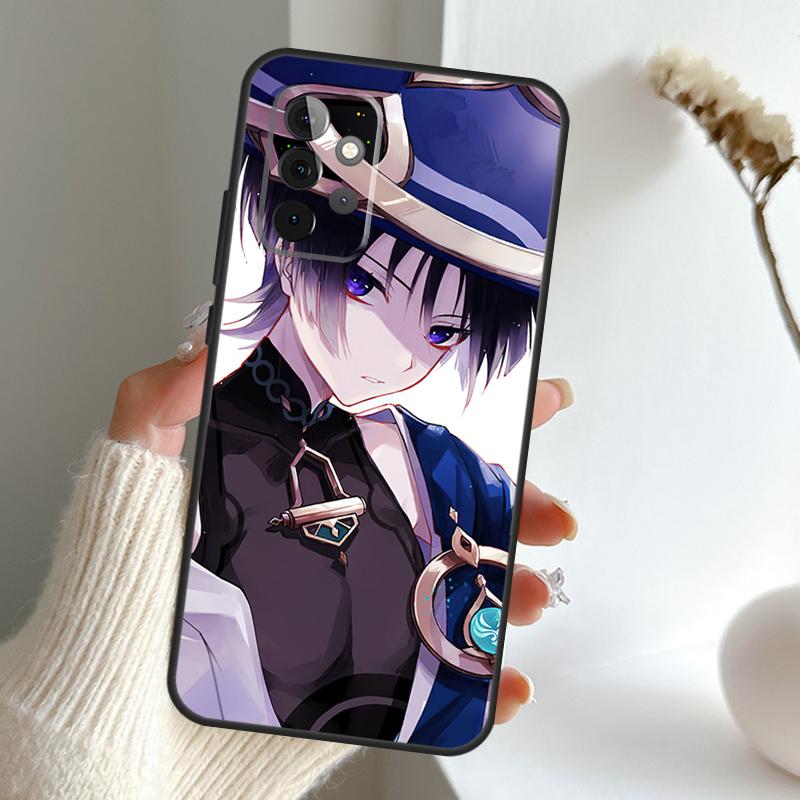 Чехол Genshin Impact Странник Для Samsung Galaxy A13 A33 A53 A06 A17 A56 A36 A26 A16 A15 A35 A55 A34 A54 A52 A12 A32