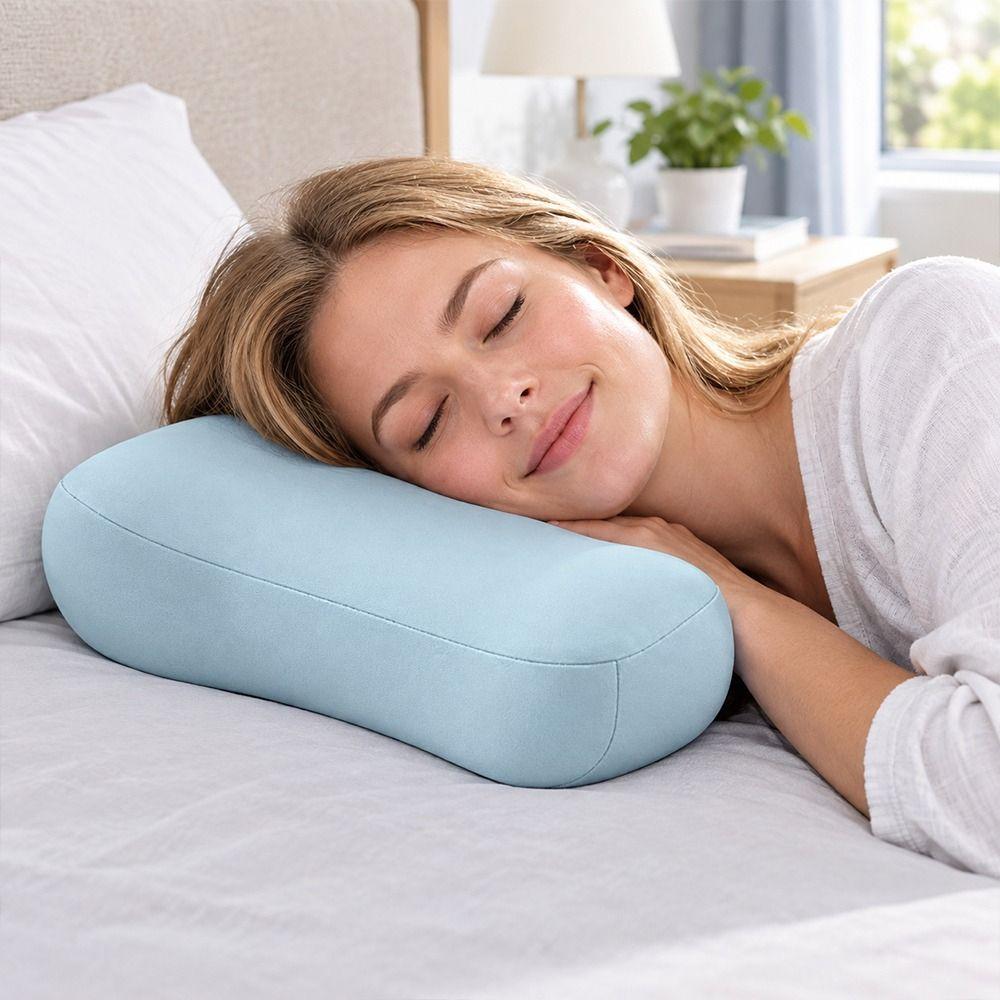 Ergonomic Shape Sleep Pillow Memory Foam Memory Foam Pillow Sleep Aid Spine Pillow Night Sleep