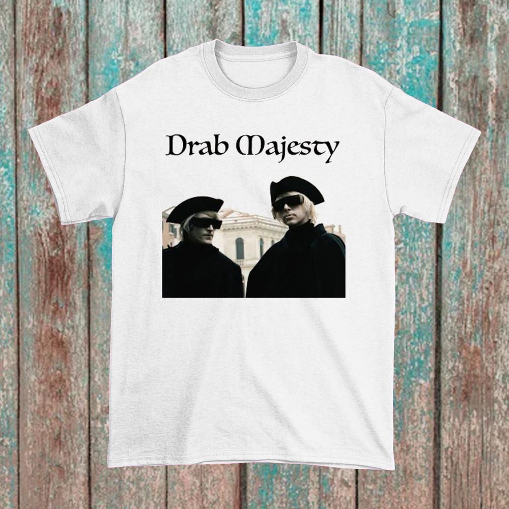 Drab Majesty Band Member White T Shirt All Size S to 5XL KK527 Unisex T-Shirt