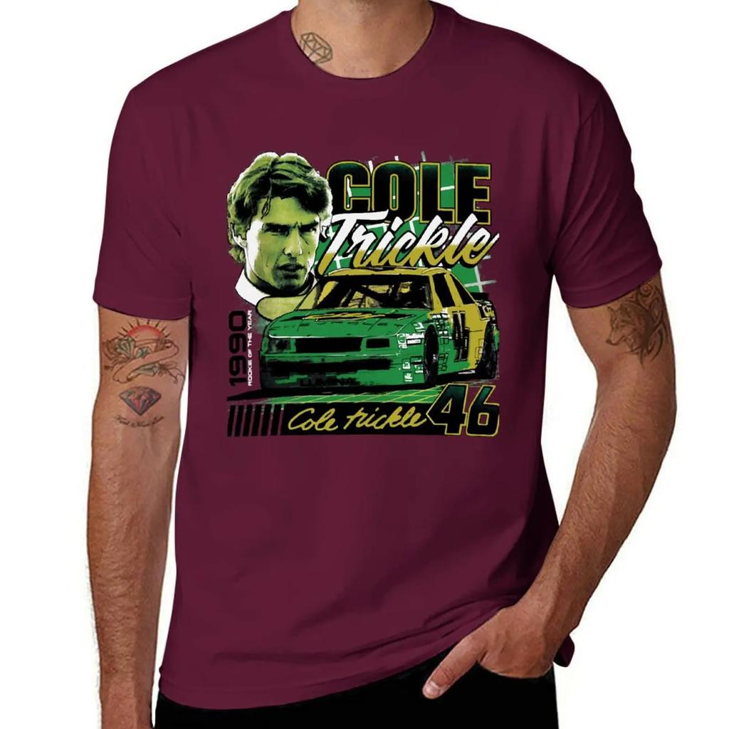 Days of Thunder Cole Trickle TShirt blanks street wear vintage anime shirt heavy weight t shirts for Unisex