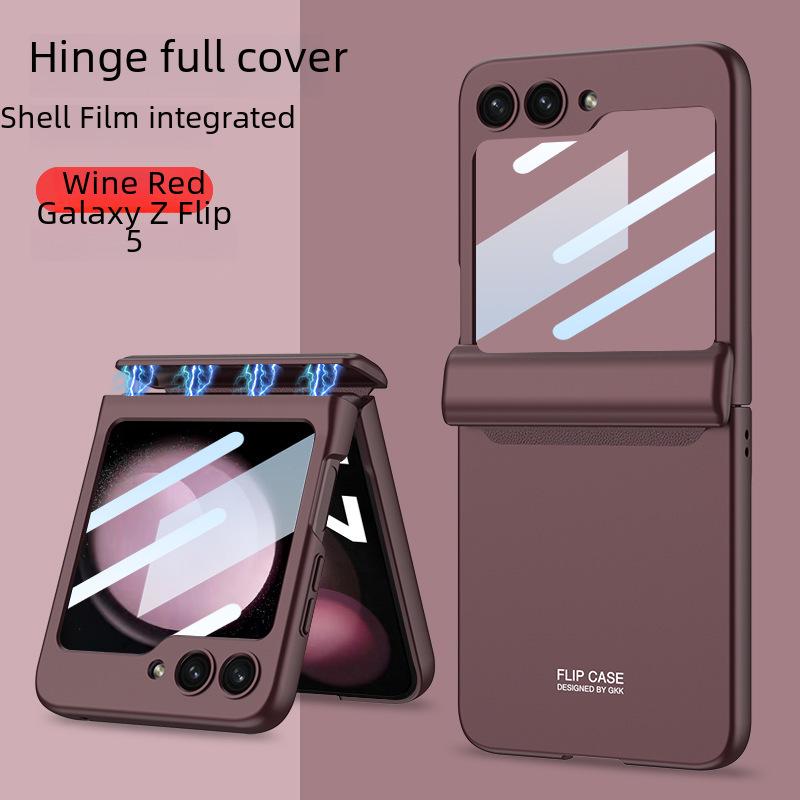 Защитный чехол с магнитным креплением для Samsung Galaxy Z Flip5 Full-Cover