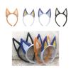 Cosplay Animes Character Headband Dog Ear Shape Hair Hoop Plush Headpiece Easter Party Cosplay Costume Prop Unisex